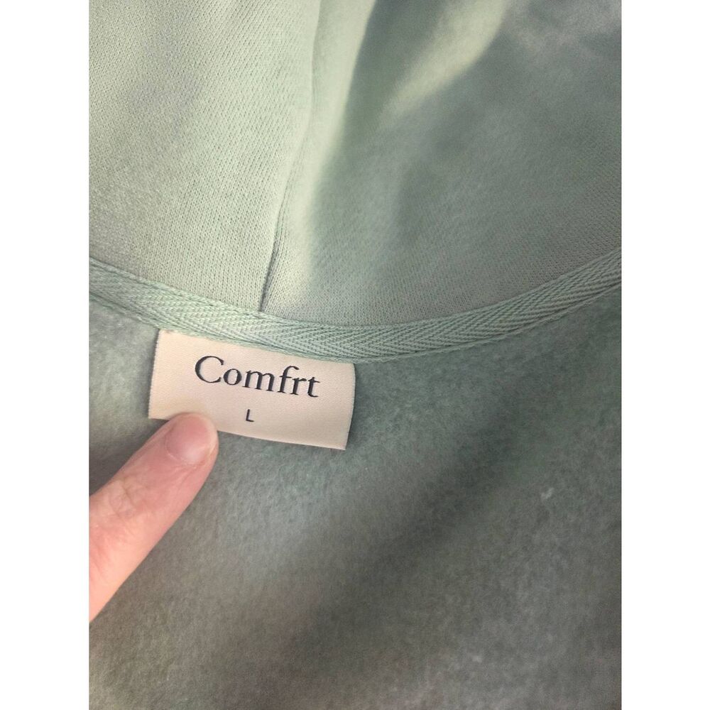 COMFRT Airplane Mode Travel Full Zip Hoodie Sz. L - Picture 6 of 12